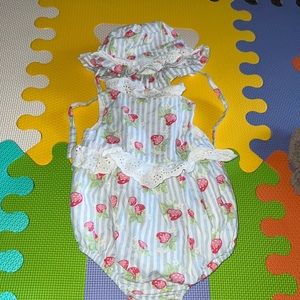 Strawberry romper